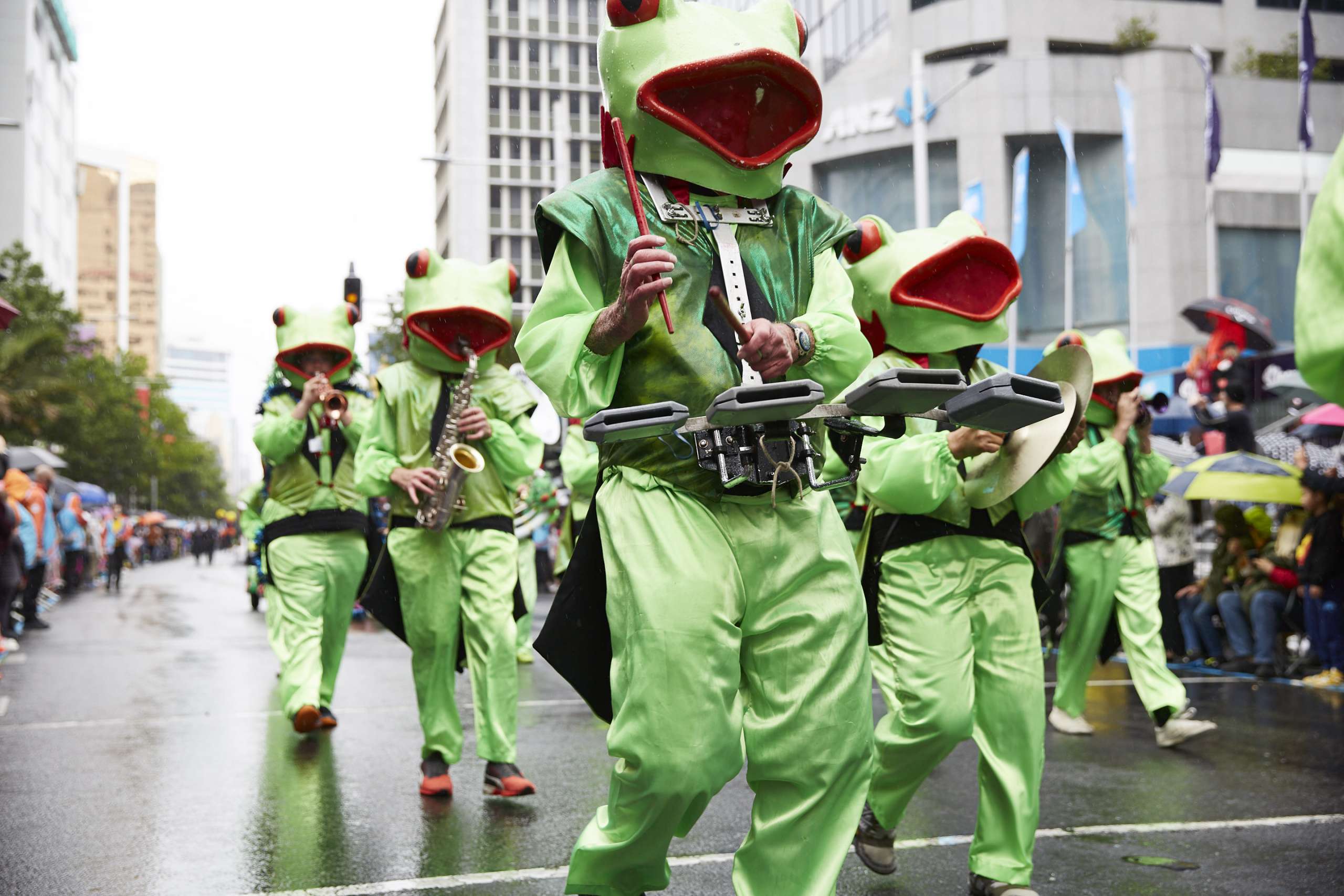 2nd gallery Auckland Farmers Santa Parade